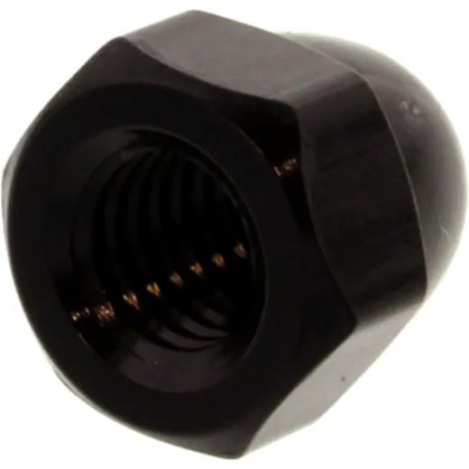 Hutmutter JMP Bolt M6X1mm Aluminium schwarz