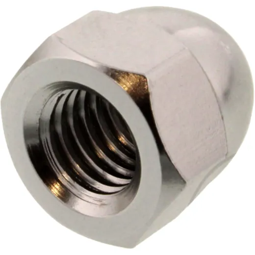 CAP-NUT JMP M8X1.25MM ALUMINIUM SILVER