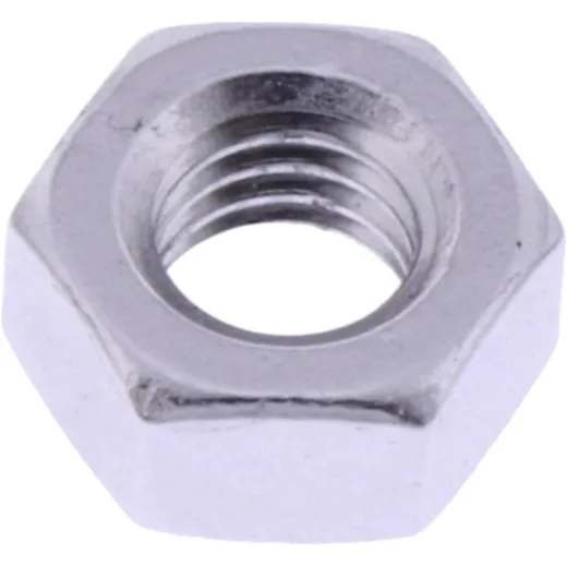 NUT LEFT HAND THREAD JMP M6X1MM ALUMINIUM SILVER