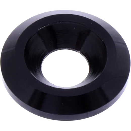 JMP M6 Aluminum Black Countersink Washer