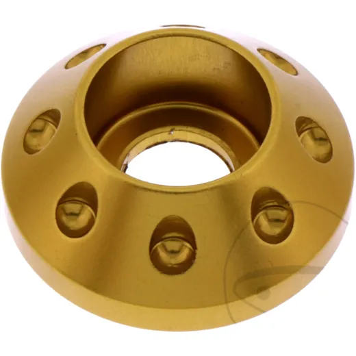 Unterlegscheibe konisch JMP M8 Alu gold