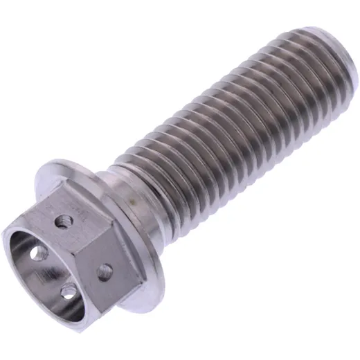 Schraube Sechskant JMP M10 x 1.25 mm 30 mm Edelstahl V4A Racing