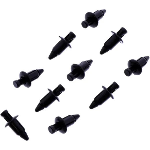 PUSH RIVET BLACK for Kawasaki Tourmax 10 PCS