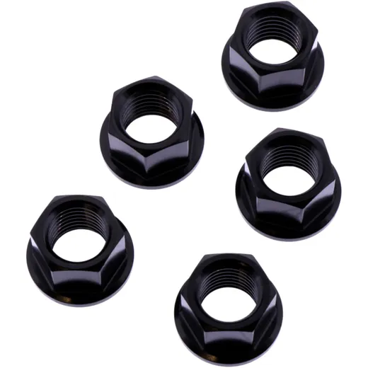Nut rear sprocket kit JMP bolt M12X1. 5mm stainless steel A4 black for: BMW S, HP4