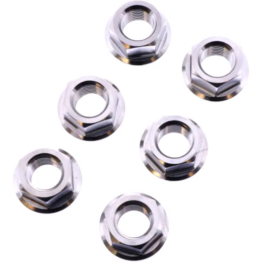 Mutter Kettenrad Satz JMP Bolt M10 x 1. 25 mm Edelstahl V4A passend für: Kawasaki Z, ZX - 6R, ER - 6F