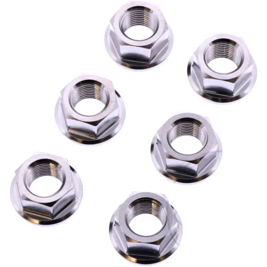 Nut rear sprocket kit JMP bolt M10X1mm stainless steel A4 for: Ducati Multistrada, Diavel, Panigale