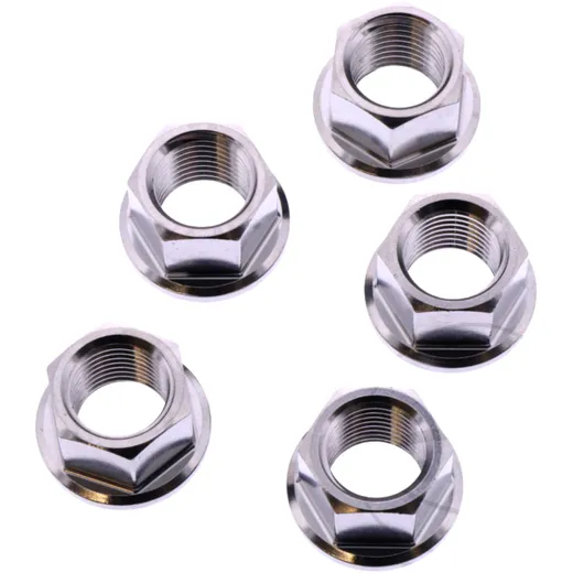 Nut rear sprocket kit JMP bolt M12X1. 25mm stainless steel A4 for: Honda CB, CBF, CBR