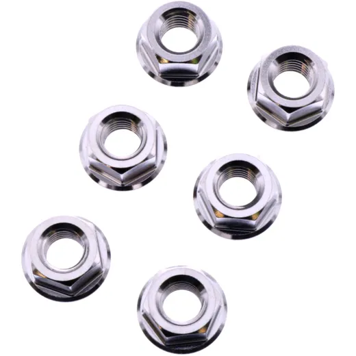 Nut rear sprocket kit JMP bolt M8X1. 25mm stainless steel A4 for: Husqvarna TE, WR, TC, SM