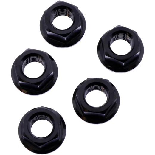 Nut rear sprocket kit JMP bolt M10X1. 25mm stainless steel A4 black for: Ducati Scrambler, Monster, Hypermotard