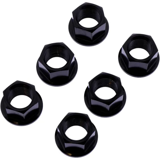 Mutter Kettenrad Satz JMP Bolt M12 X 1. 25 mm Edelstahl V4A schwarz passend für: Triumph Speed Triple