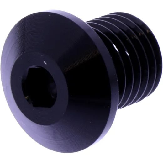 Abdeckschraube für Spiegel M10 x 1.25 mm 11 mm schwarz rechts