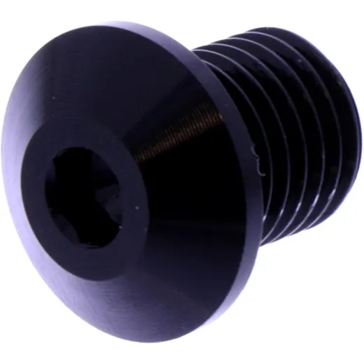 Abdeckschraube für Spiegel Daytona M10x1.25mm 11mm schwarz links