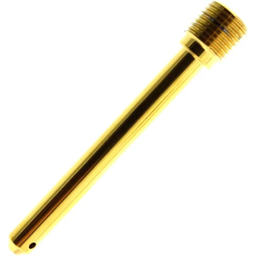 Gleitstift Bremsklotz Edelstahl V4A gold passend für: Triumph Bonneville, Tiger, Speed Triple
