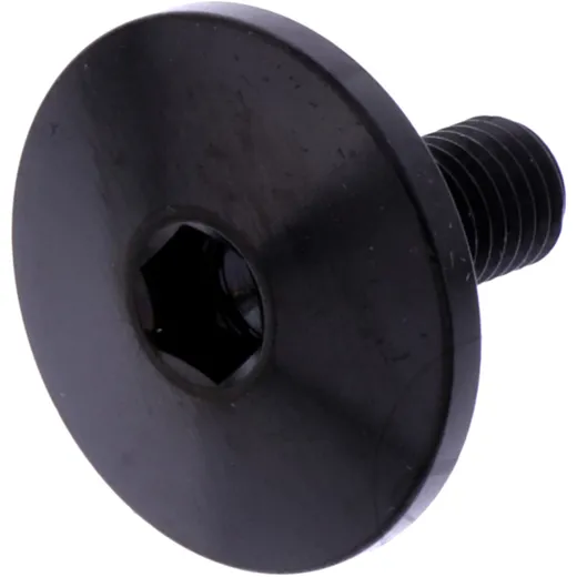 Schraube Ventil M7X1M mm 11 mm Edelstahl V4A schwarz passend für: Suzuki AN, UH, LT - Z