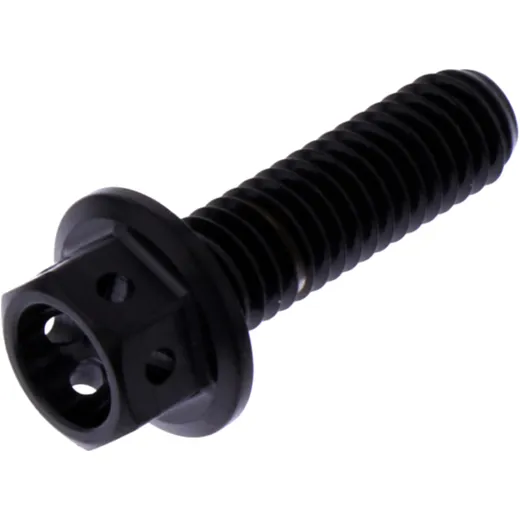 Edelstahl Sechskantschraube M6X1mm 20mm Racing schwarz