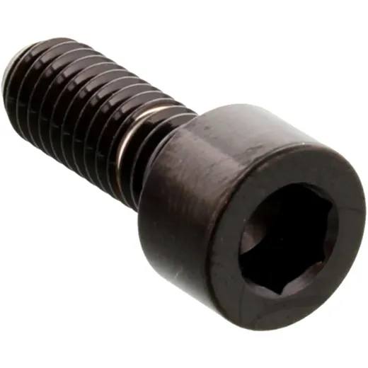 HEX SOCKET CAP SCREW M6 x 1 mm 16 mm Black Stainless Steel A4_0