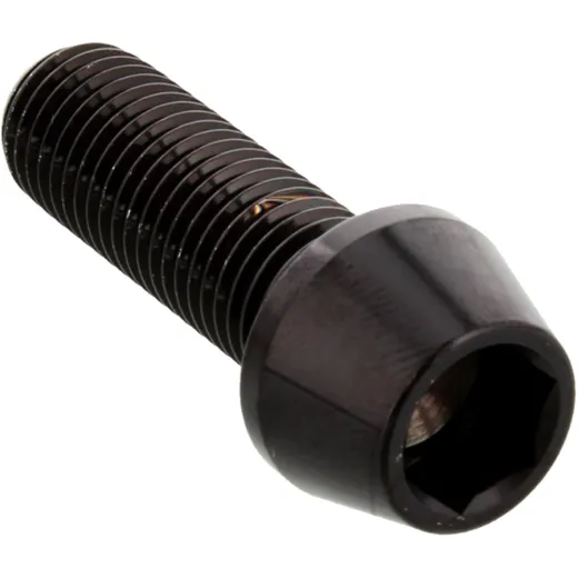 CONE HEAD BOLT M10X1.25MM 30MM STAINLESS STEEL A4 BLACK_0