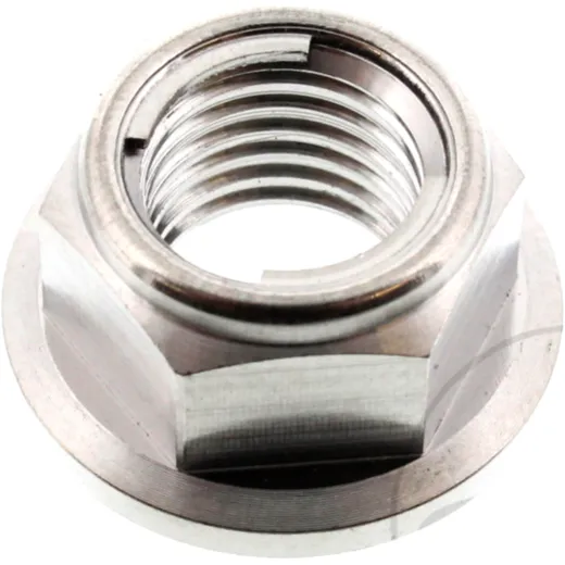 Collar nut self - locking JMP b M10X1. 25mm titan for: Kawasaki Z, Ninja, ZZR