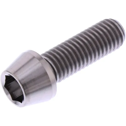 Schraube konisch M10 x 1.50 mm 30 mm Titan