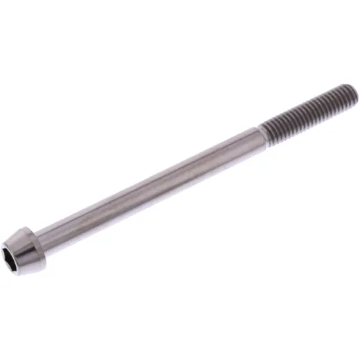 Cone Head Bolt M6x1mm 80mm Titanium