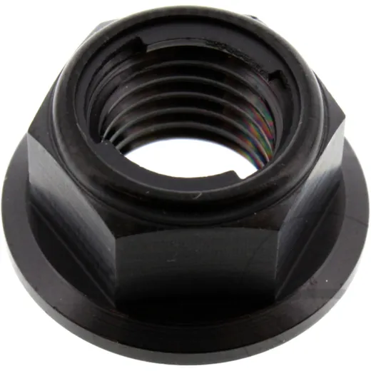 Collar nut self - locking JMP b M10X1. 25mm titan black for: Kawasaki Z, Ninja, ZZR