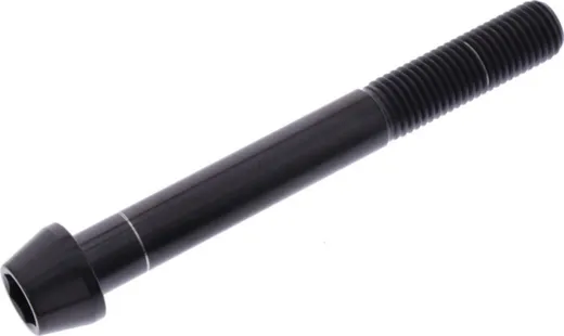 Kegelkopf-Schraube M10 x 1.25 mm 85 mm Titan schwarz