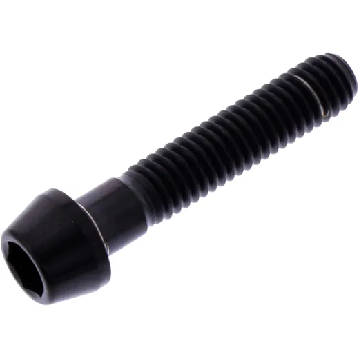 Konische Innensechskantschraube M6X1 mm 30 mm Titan schwarz