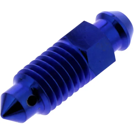 Entlüfterschraube M8X1. 25 mm Titan blau passend für: Honda CB, CBR, CRF