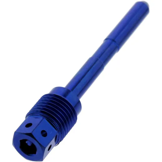 Gleitstift Bremsklotz JMP Bolt Titan blau Racing passend für: Kawasaki Z, ZX - 10R, KLZ