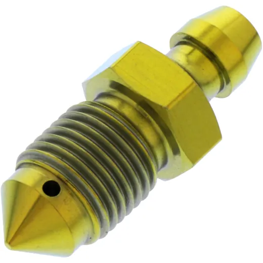 Entlüfterschraube M10X1 mm Titan gold passend für: BMW R, K, F (800, 650, 900, 850, 750, 700), S