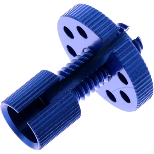 Stellschraube JMP Bolt M8X1.25 30 mm Alu blau