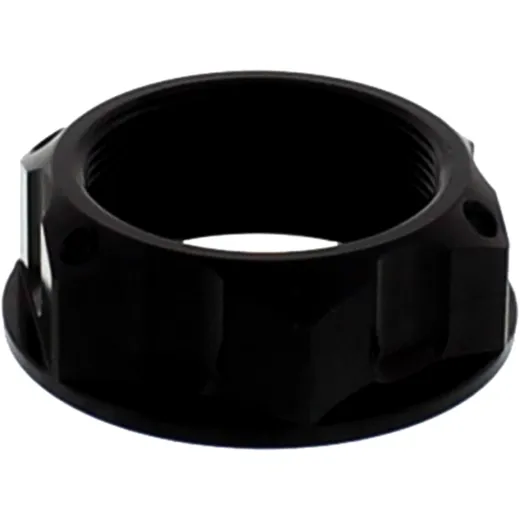 Mutter Lenkkopf JMP Bolt M28X1MM Alu schwarz passend für: Kawasaki ZX - 10R, ZX - 6R, Z H2