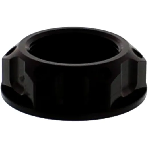 Mutter Lenkkopf JMP Bolt M22X1MM Alu schwarz passend für: Triumph Bonneville, Thunderbird, Rocket