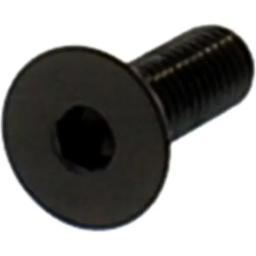 COUNTERSUNK BOLT M5X0.8 15MM STAINLESS A4 BLACK for motorcycles