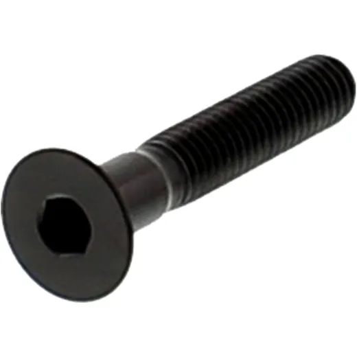 COUNTERSUNK BOLT M6X1 35MM STAINLESS A4 BLACK
