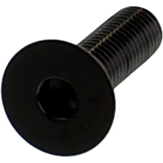 COUNTERSUNK BOLT M8X1.25 30MM BLACK for Motorcycles