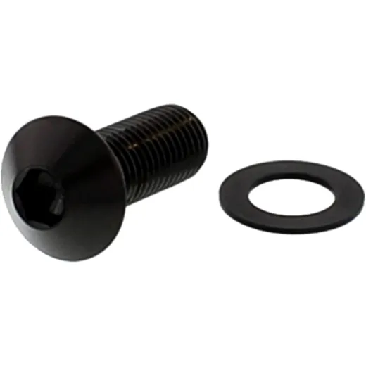 Linsenschraube M10 x 1.25 mm 25 mm schwarz