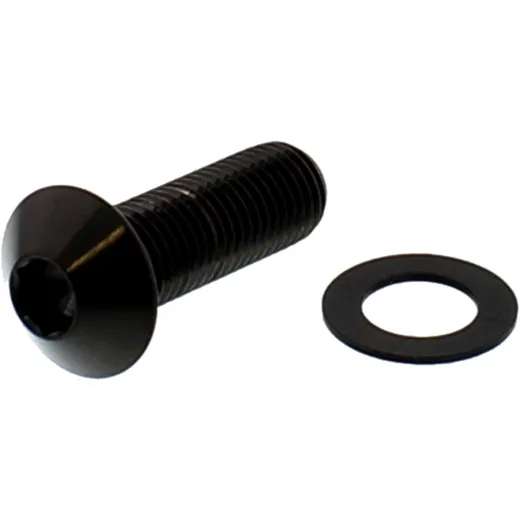 JMP Dome Head Bolt M10x1.25 30mm A4 Stainless Black