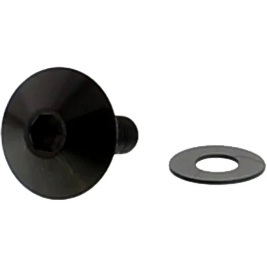 JMP DOME HEAD BOLT M5X0.8 16MM A4 STAINLESS BLACK for Motorcycles