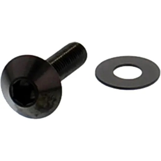JMP Dome Head Bolt M5X0.8 20MM A4 Stainless Black