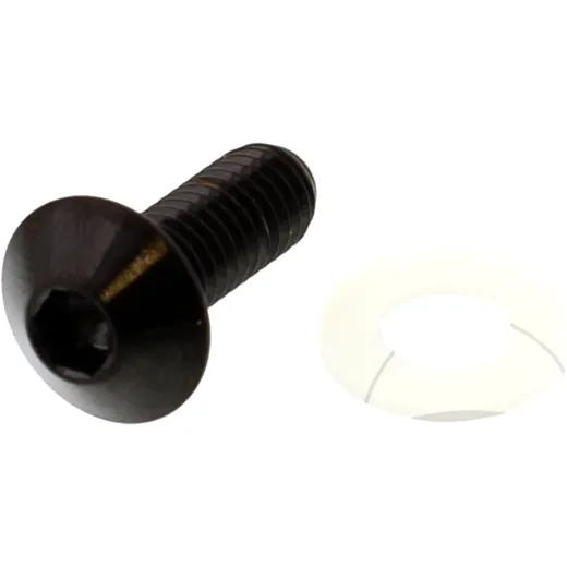 JMP DOME HEAD BOLT for: M6X1.00 16MM A4 STAINLESS BLACK