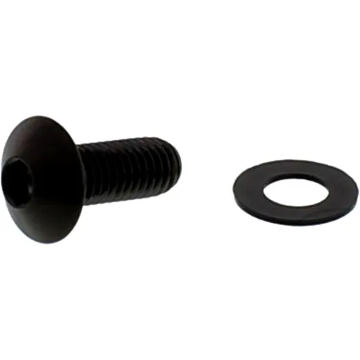Linsenschraube M8X1.25 20 mm schwarz für Motorräder