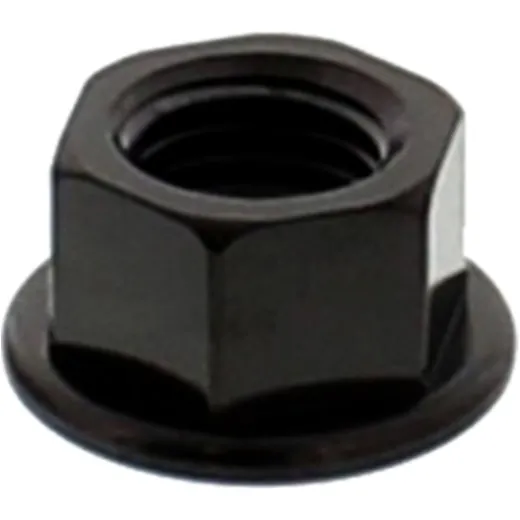 JMP FLANGE NUT M6X1.00 A4 STAINLESS BLACK