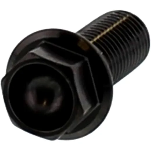 Sechskant Schraube M10 x 1.25 mm 25 mm Edelstahl V4A schwarz