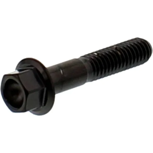 HEX BOLT M6X1.00 30MM STAINLESS A4 BLACK