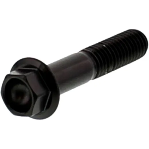 Schraube 6 Kant M8X1. 25 mm 40 mm Edelstahl V4A schwarz passend für: Honda CRF, TRX, CR