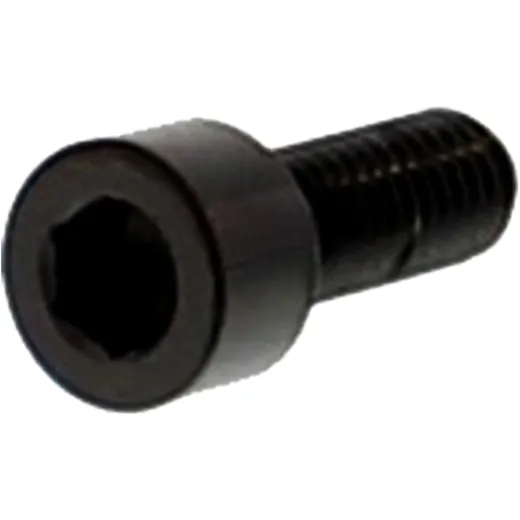 HEX SOCKET CAP SCREW M6 x 1 mm 16 mm Black Stainless Steel A4