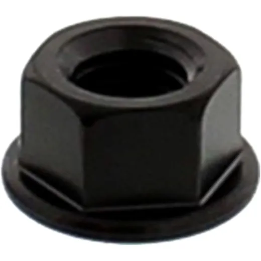 Mutter Kettenrad JMP Bolt M8X1. 25 mm Edelstahl V4A schwarz passend für: Honda CRF, CR, XR