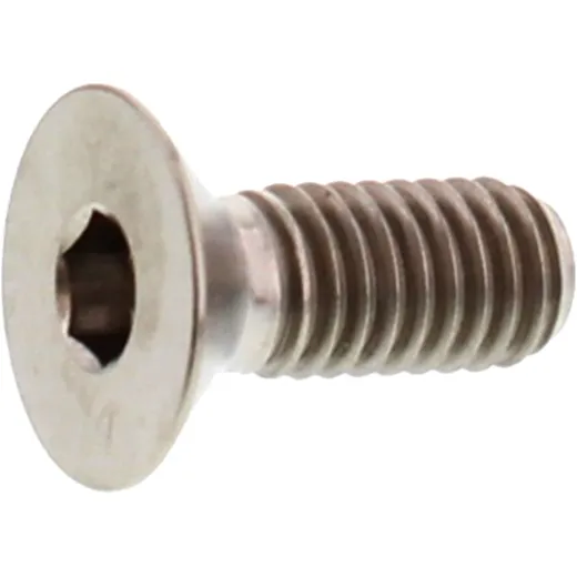 Countersunk Bolt for Motorcycles M6X1.00 15MM Titanium
