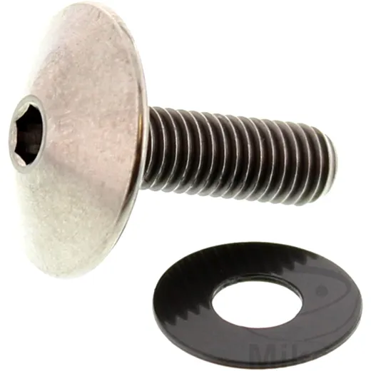 JMP Dome Head Bolt M5X0.8 16mm Titanium 7758656